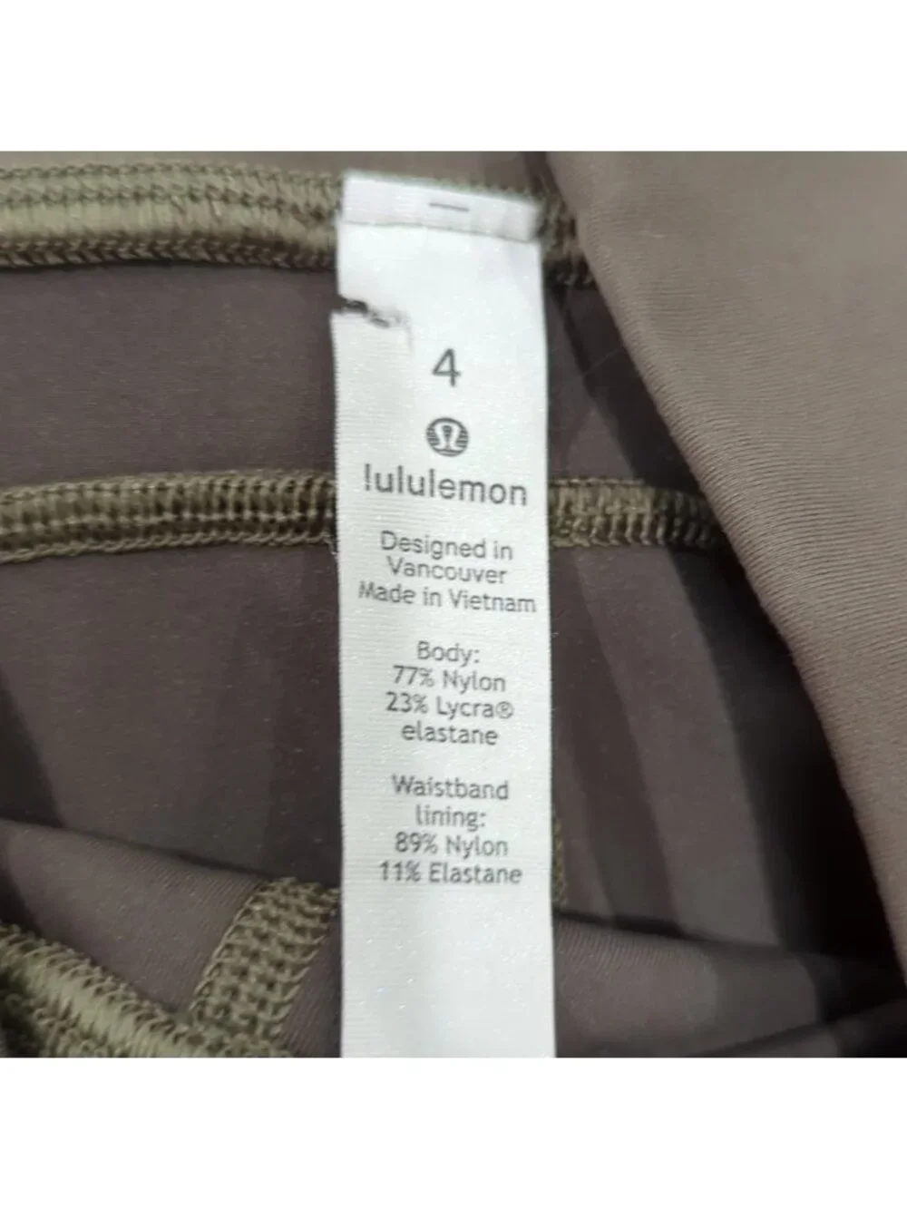 Lululemon In Movement Crop *Everlux 19